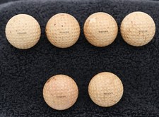 Vintage Rogers Golf Balls 6   Classic Collectible Golf Memorabilia Good-Cond