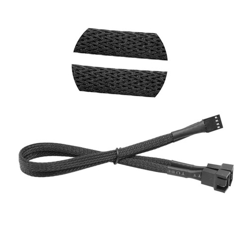 30cm 4 Pin Motherboard PC Computer Case CPU Fan Extension Adapter Cable - Afbeelding 8 van 12