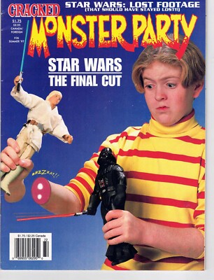 CRACKED #36 Star Wars Final Cut Monster Party Sommer 1997 Humor Satire