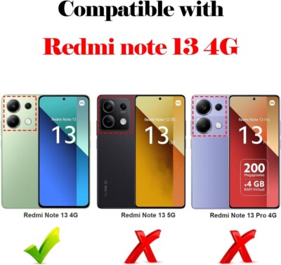 Custodia Cover Per Xiaomi 13 (Mi 13) - Paraurti TPU Morbido + Retro Rigido Trasparente, Antiurto, Nero - 6