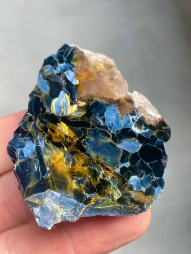 Pietersit Stück poliert Namibia TOP Qualität, pietersite top grade - Bild 3 von 3
