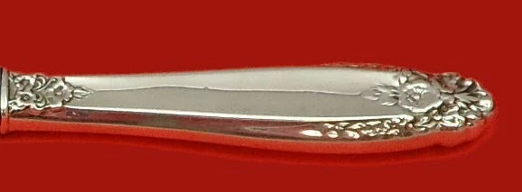 Cuchillo de cena Prelude by International de plata esterlina moderno cubiertos de 9 1/2" Foto 2 de 2