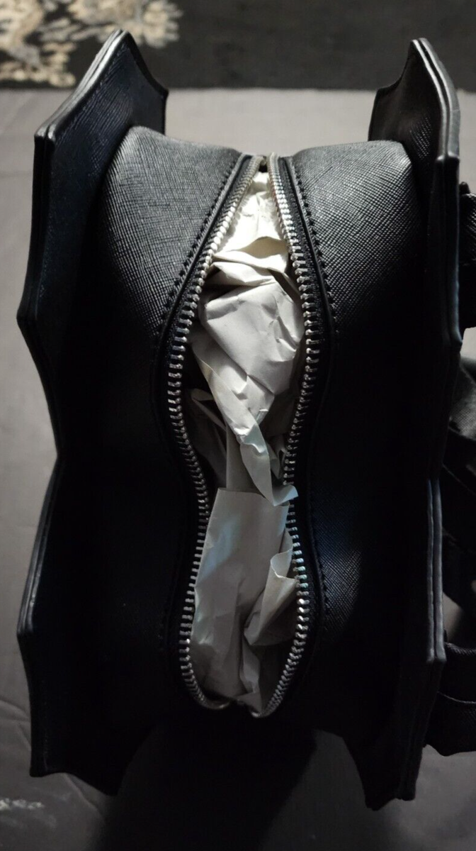 Mad Engine Spiderweb Heart Backpack Purse goth Halloween  display picture 1