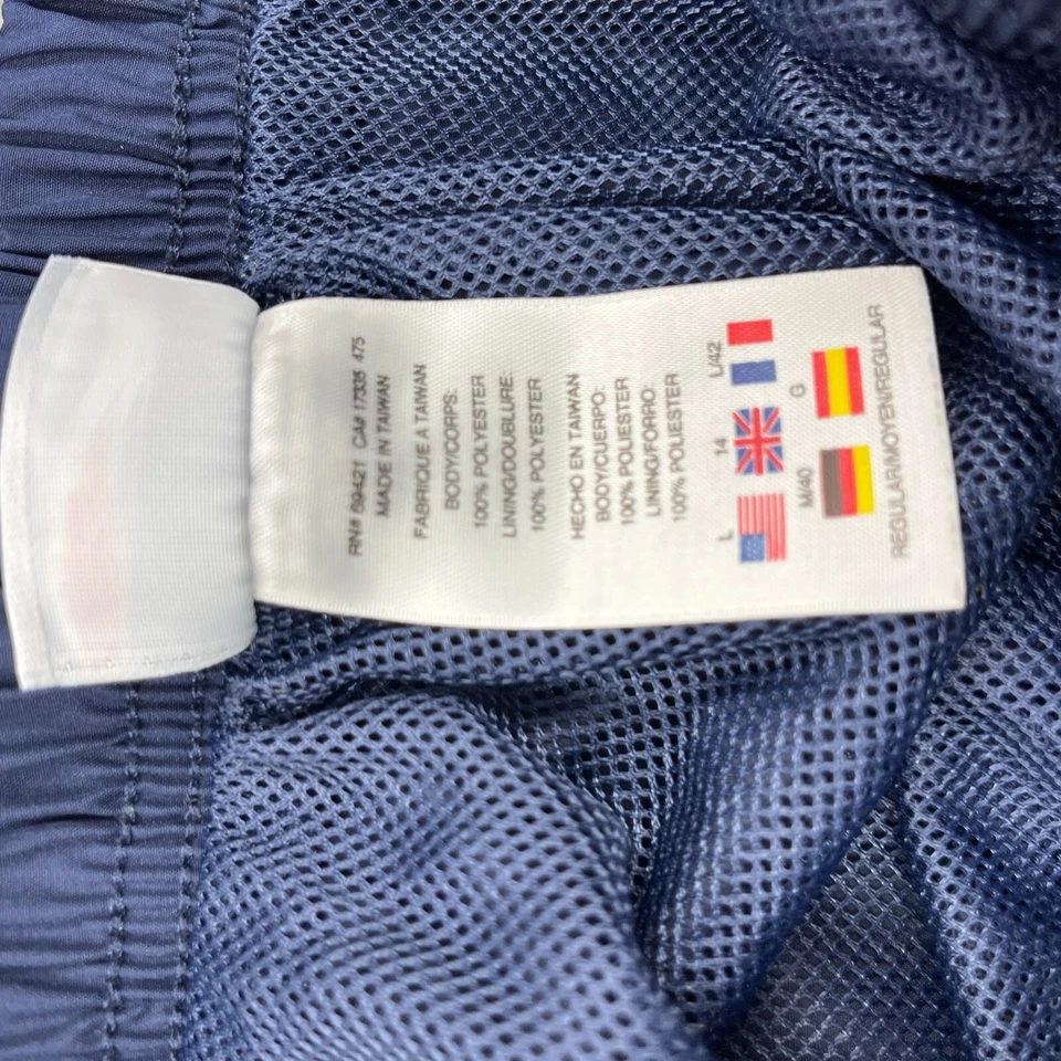 Pantalones Reebok Mujer Grandes Azul Cortavientos Traje de Pista Joggers Forrados De Colección Y2K K1 Foto 4 de 4