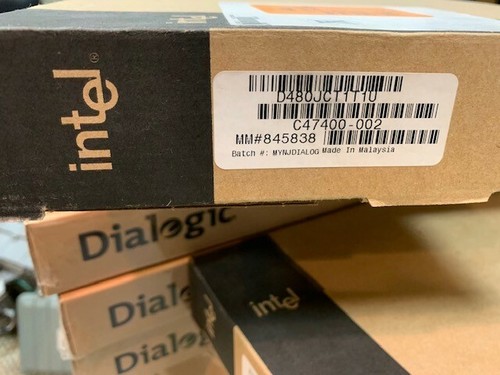 Intel-Dialogic D480JCT1T1U - T1 (24 Channels) PCI Voice Card - NEW - Picture 2 of 2