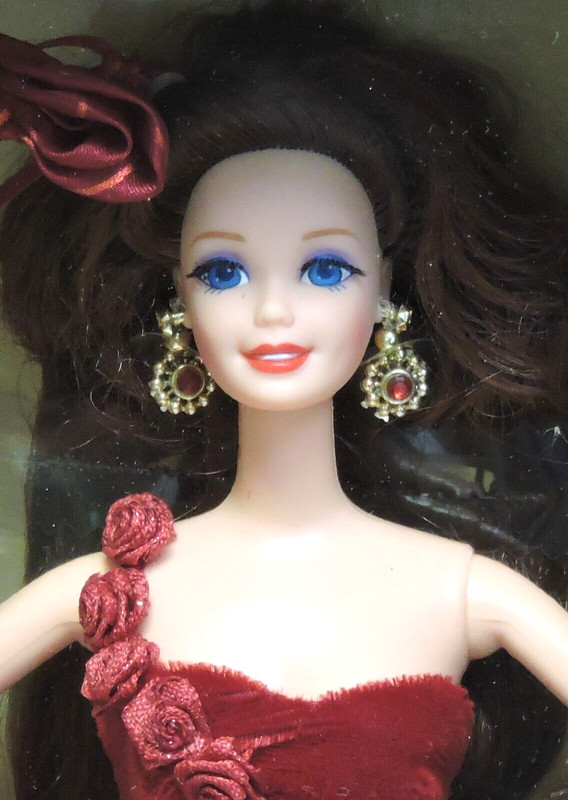 Radiant Rose Barbie #15140 LE 2nd Society Style Collection 1996 Rooted Lash NRFB