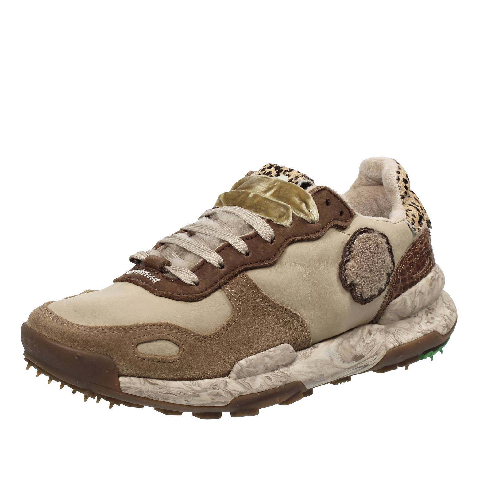 Satorisan Chacrona - Кроссовки из замши Sabbia - Taglia 38 [24 см] Scarpe Donna