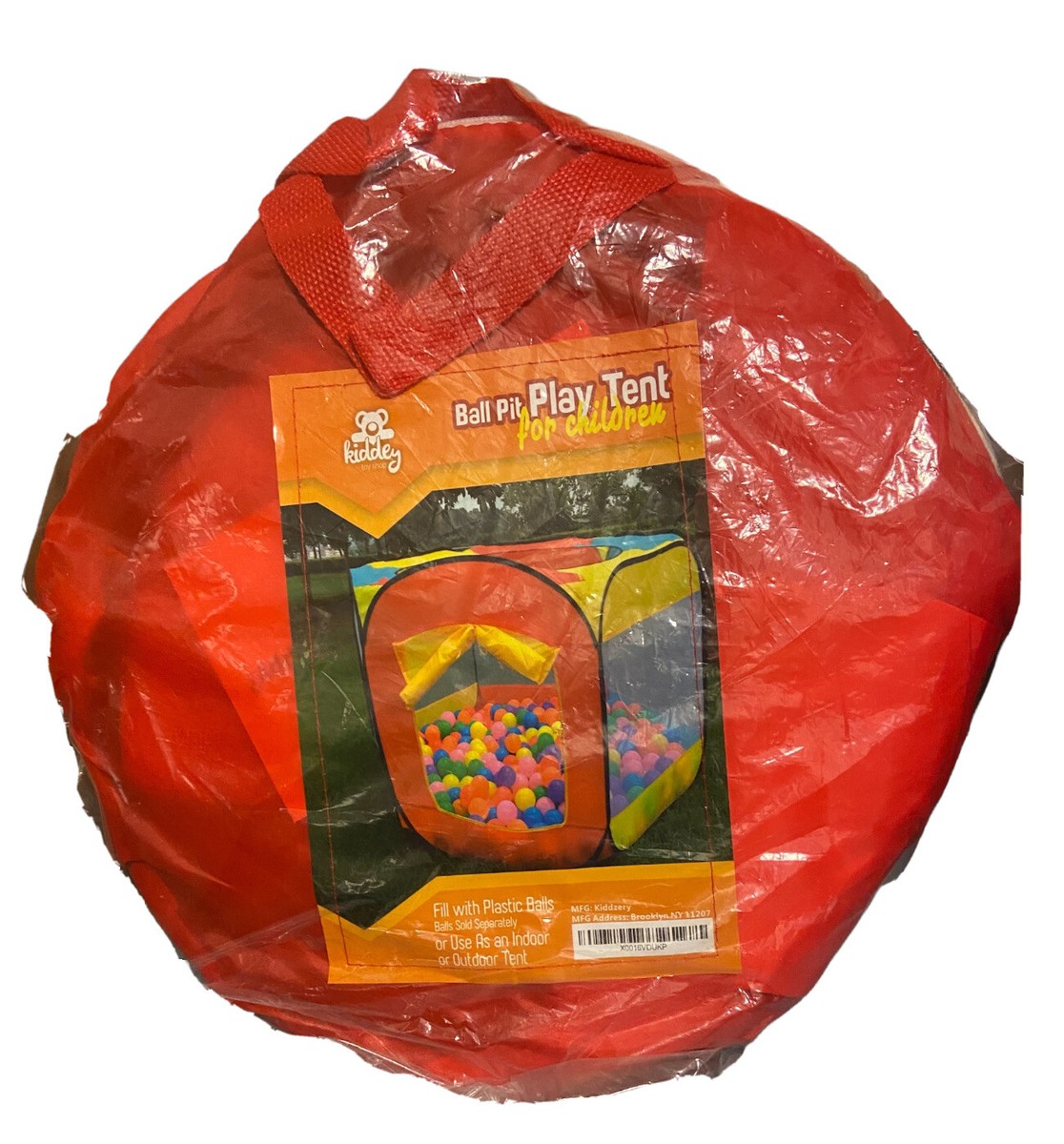 Kiddey Ball Pit Play Tent for Kids 6-Sided Ball Pit for Kids