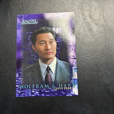 Jb29 Angel Season 3 three 2002 InkWorks #75 Gavin Park Daniel Dae Kim