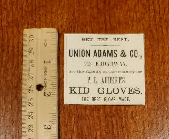 Harper's Weekly 1875 Advertisement Union Adams and Co 913 Broadway P L Auberts