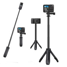 Extendable Selfie Stick Tripod for GoPro Hero 13 9, Insta360 X4/X5 DJI Action