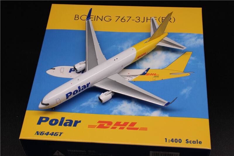 Phoenix Modellino Aereo DHL Boeing B767-300ER G-DHLG - Scala 1:400, Pressofuso, Collezionismo