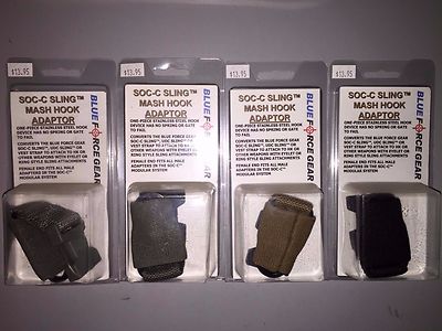 New Blue Force Gear Mash Hook Adapter for SOC-C and UDC Slings