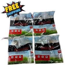 Outdoor Fly Trap / Fly Catcher - Hanging Style (4 Pack) Disposable