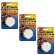 Zoo Med Aquatic Turtle Banquet Block, Giant 3-Pack 
