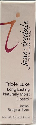 Jane Iredale Triple Luxe Long Lasting Moist Lipstick, 0.12 oz. - CHOOSE SHADE!