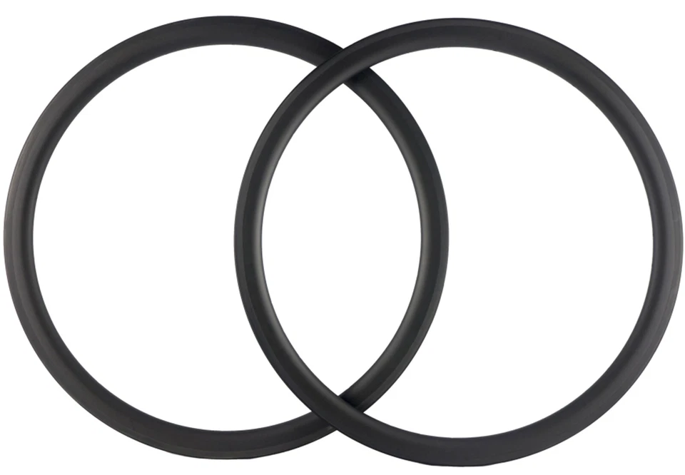 700C 45mm Carbon Fahrrad Felge Rennrad 25mm 18/20/21/24/28/32 Loch Carbonfelge - Bild 2 von 4