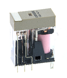Rele- verticale 2 contatti in scambio 5