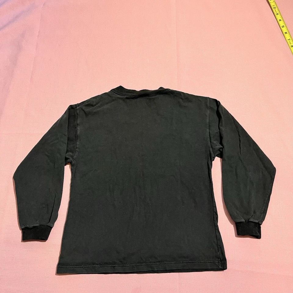 Camiseta Levi’s Vintage Niños 6 Construcción Pesada Años 70 80 Crew Manga Larga Gato Foto 2 de 4