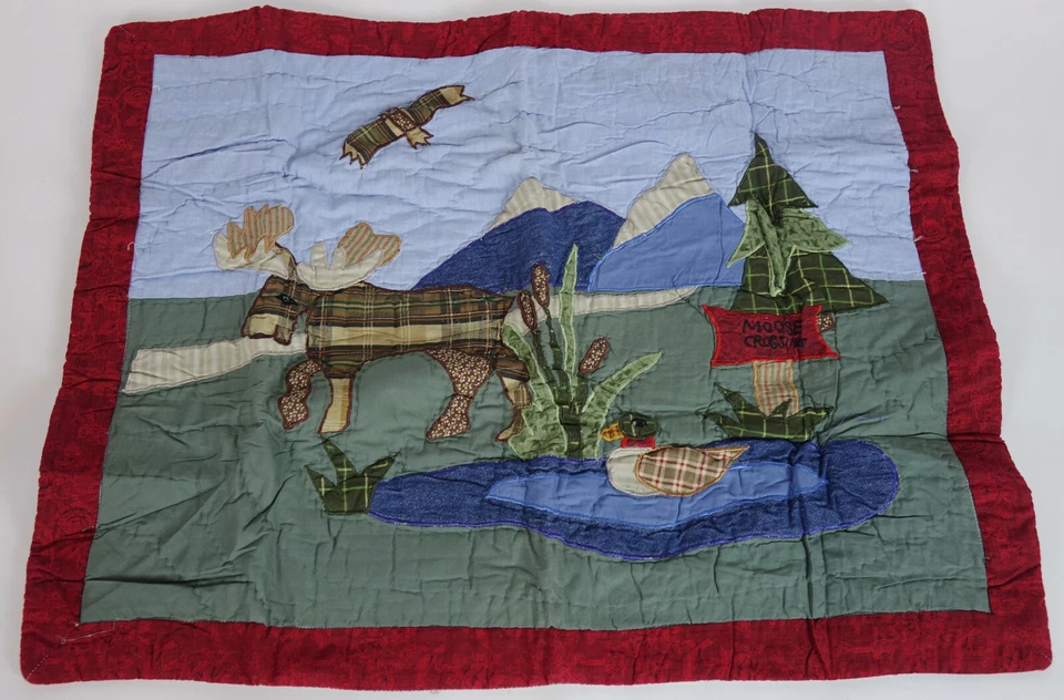 NUEVO Juego de sábanas con retazos de animales del bosque para niños niños y niñas juego de 5 piezas DOBLE Foto 3 de 4