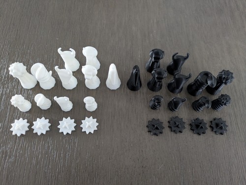 Tamerlane Completed Chess Set Variant aka Full Tamerlane Chess - Picture 8 of 12
