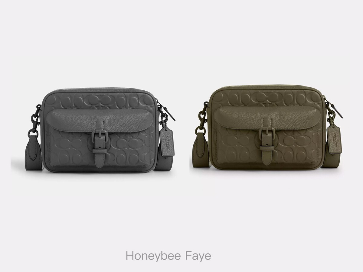 NWT COACH MEN'S Warner Crossbody Bag In Signature Leather CAJ83 | eBay