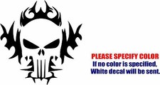 Punisher Skull 9 Decal Sticker Funny Vinyl Car Window Bumper Wall Laptop 6"