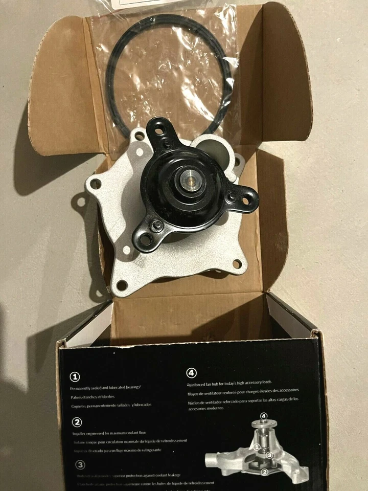 Bomba de agua BOSCH 97218 - se adapta a Dodge Caravan 2001-2007 Foto 2 de 3