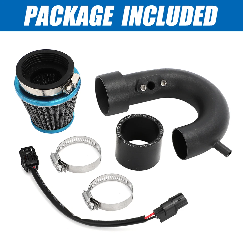 For 2022-2025 HONDA GROM RR & 2022-25 HONDA MONKEY BLACK Short Ram Air Intake — 第 2/4 张图片
