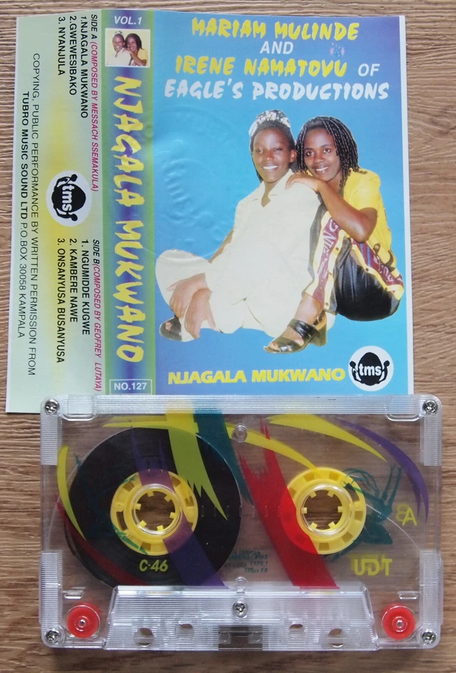 MARIAM MULINDE / IRENE NAMATOVU - NJAGALA MUKWANO (TMS 127) UGANDA CASSETTE TAPE - Image 2 of 3