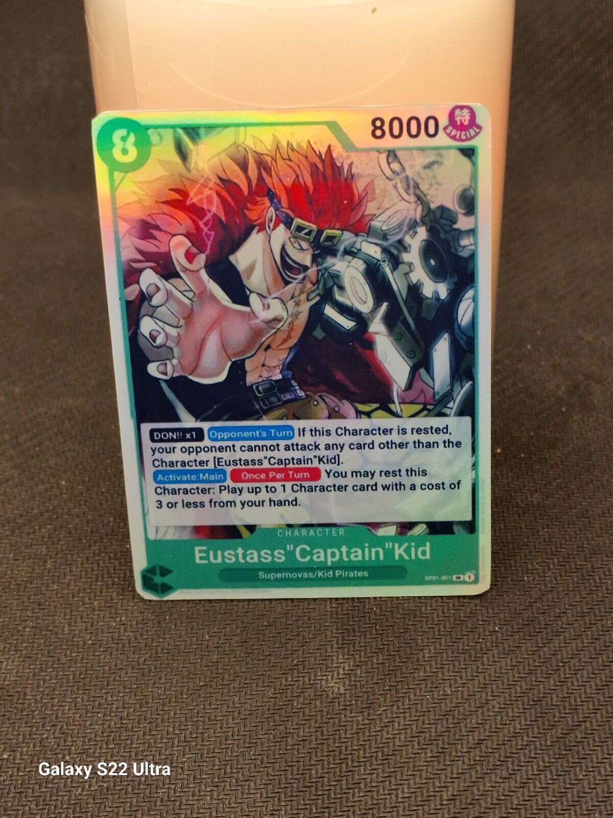 Custom Card Eustass Captain Kid / TCG / Character 