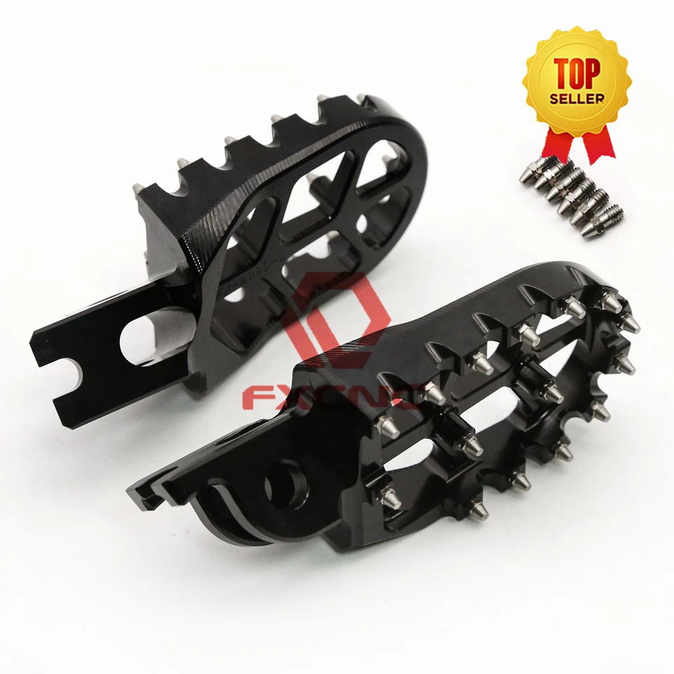 EUA PARA RMZ250 2005-2006 CNC Unhas Pivô Pedal Apoio para Pés Footpeg Preto - Imagem 3 de 4