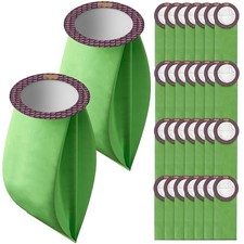 30 Pack 100331 Vacuum Bags Replacement Compatible with ProTeam 10 QT Backpack...