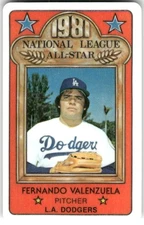 1981 Perma-Graphics All-Star Credits #150-ASN8109 Fernando Valenzuela RC [NM]