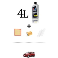 Hoffcar Wartungskit 3 Filter Und 4L ÖL FüR Opel Combo E 1.5 96Kw Ab 2018