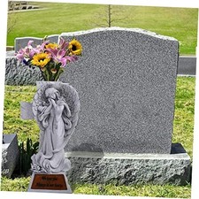 Angel Garden Statue Outdoor Decor, Grave Decorations for Cemetery, Solar