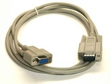 6FT DB9M to DB9F Serial Cable Extension Male Female RS232 D-SUB-9