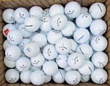 100 AAAAA / AAAA White Callaway Warbird Golf Balls