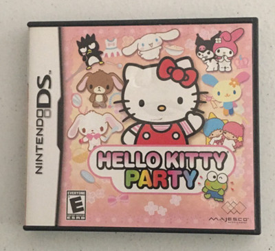 Hello Kitty Party (Nintendo DS, 2009) NO MANUAL TESTED WORKS