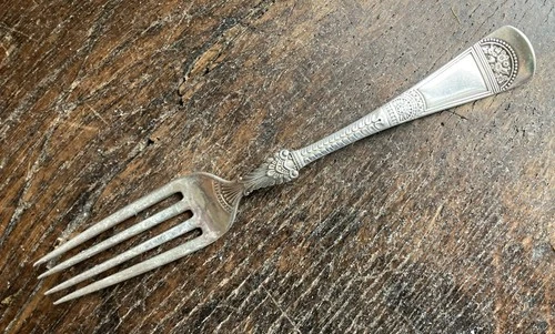 Antique Sterling GORHAM EMPRESS 1880 Youth Luncheon Fork No Mono