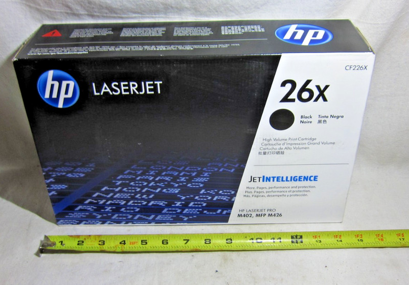 New Sealed Genuine HP 26X CF226X Black High Yield OEM Toner  Expired 2025
