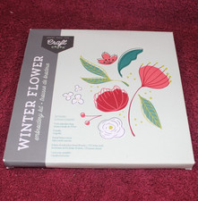 Craft Crush Embroidery Kit - Winter Flower