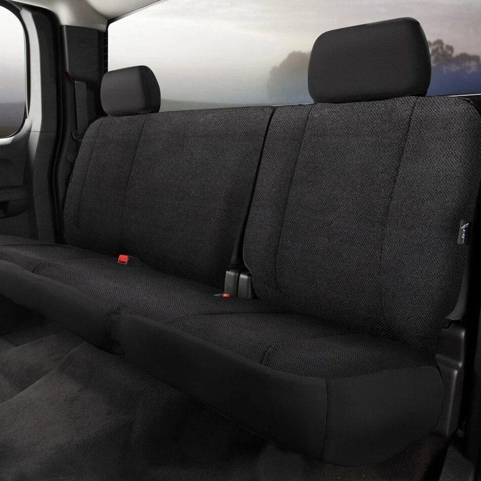 For Dodge Ram 2500 02-09 Fia Wrangler Series 2nd Row Black Seat Covers Foto 2 de 2