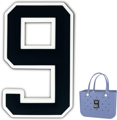 Bag Charms for Bogg Bag,Decorative Bog bag Accessories Insert Number Charm for O