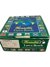 Henselite Lawn Bowls Classic II Deluxe Size 5 Heavy Black