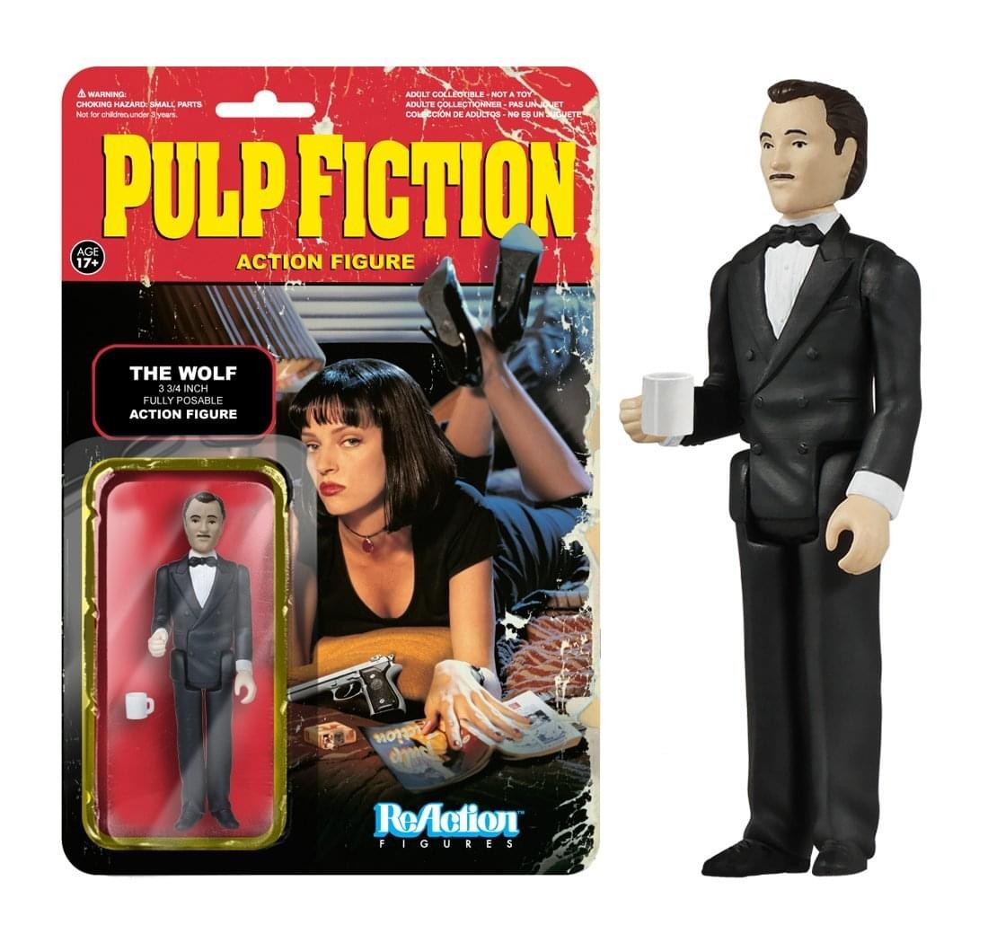 Funko ReAction Figures Pulp Fiction The Wolf Figurine for sale