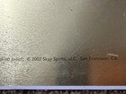 Rare SKYY Vodka #48 ‘The Hook’ Ad Metal Sign 17” x 24” 2002 Original — photo 4