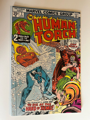 The Human Torch 3 1975 HIGH DEF SCAN PICS Combine Shipping