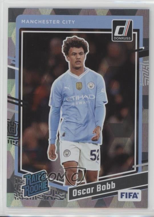 2023-24 Panini Donruss FIFA Rated Rookie Cubic Oscar Bobb #178 0ef9