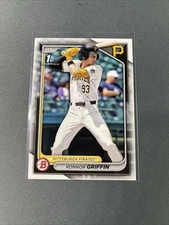 2024 BOWMAN DRAFT KONNOR GRIFFIN #BD-22 PITTSBURGH PIRATES 1ST BOWMAN PAPER